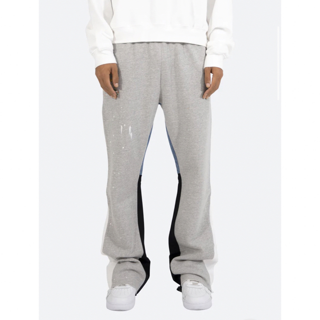 mnml CONTRAST BOOTCUT SWEATPANTS　ミニマル