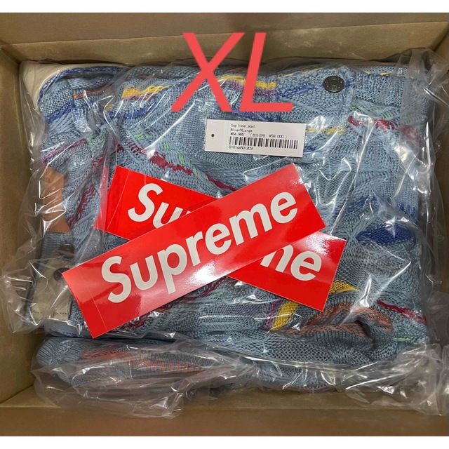 正規 / Supreme - Supreme Coogi XL Jacket Trucker ブルゾン