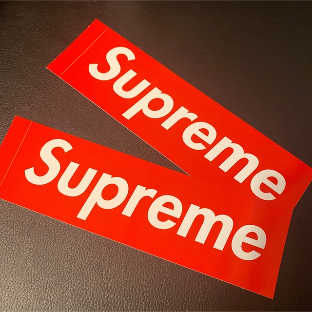 Supreme(シュプリーム)のシュプリーム　ボックスロゴ　ステッカー　2枚 その他のその他(その他)の商品写真