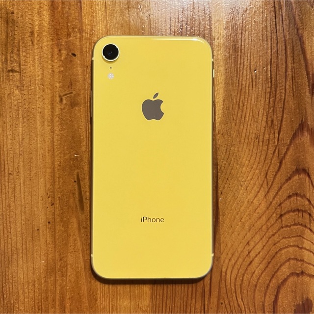 iPhoneXR 128GB イエロー SIMフリー 本体のみ