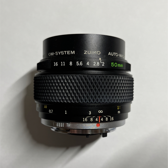 olympus zuiko auto-macro 50mm f2 - レンズ(単焦点)