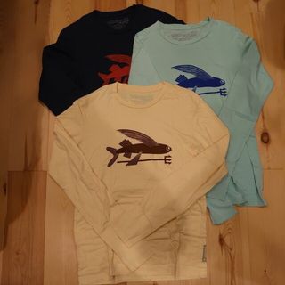 パタゴニア(patagonia)のパタゴニア フライングフィッシュ 長袖 ロングスリーブ Tシャツ 3着セット(Tシャツ/カットソー(七分/長袖))