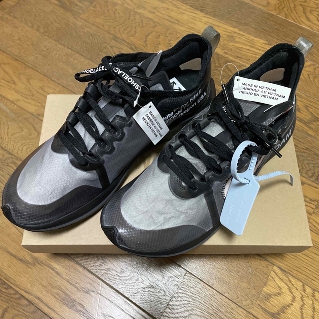 OFF-WHITE - OFF-WHITE × NIKE ZOOM FLY BLACK 28cmの通販 by MS's ...