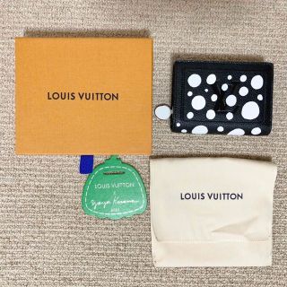 ルイヴィトン(LOUIS VUITTON)の【美品】ルイヴィトン×草間彌生　「LV × YKポルトフォイユ・クレア」(財布)