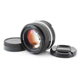 新品級 ニコン AI NIKKOR 50mm f1.4 MF レンズ Y551-