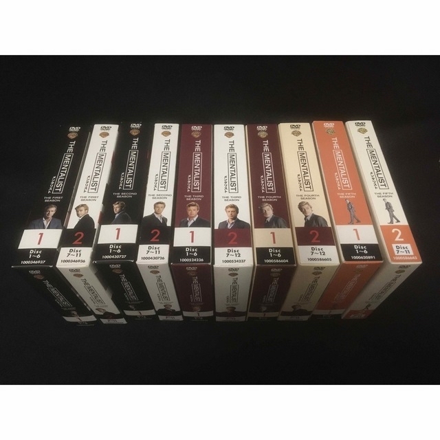 THE MENTALIST メンタリスト DVD シーズン1〜5 セット