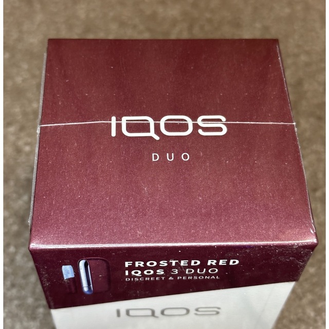 IQOS - 未開封 IQOS 3 DUO フロステッドレッド 本体キット 限定カラー ...