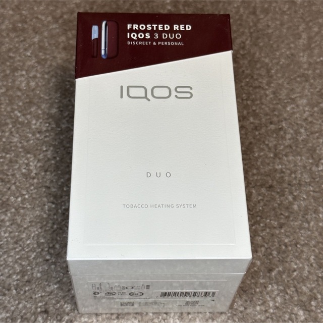 未開封 IQOS 3 DUO フロステッドレッド 本体キット 限定カラー