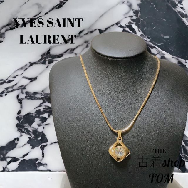 Yves Saint Laurent　イヴサンローラン　ネックレス　ゴールド