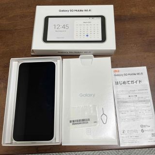 ギャラクシー(Galaxy)のgalaxy 5G Mobile Wi-Fi(PC周辺機器)