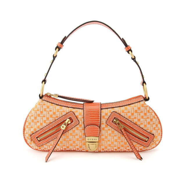 GUESS(ゲス)の【オレンジ(ORL)】GUESS ハンドバッグ (W)BELLE Vintage Shoulder Bag レディースのバッグ(ショルダーバッグ)の商品写真