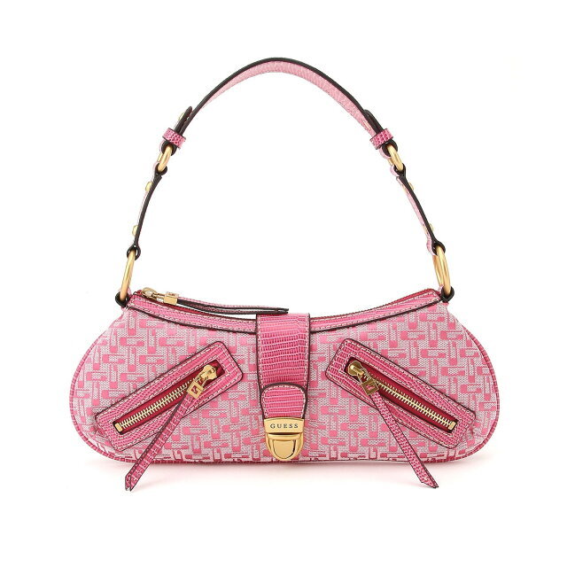 GUESS(ゲス)の【ピンク系その他(MAL）】GUESS ハンドバッグ (W)BELLE Vintage Shoulder Bag レディースのバッグ(ショルダーバッグ)の商品写真