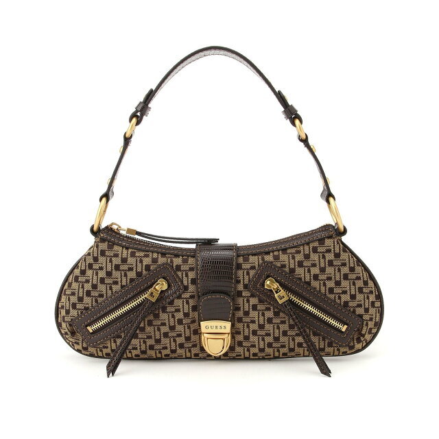 GUESS(ゲス)の【ブラウン(BNL)】GUESS ハンドバッグ (W)BELLE Vintage Shoulder Bag レディースのバッグ(ショルダーバッグ)の商品写真