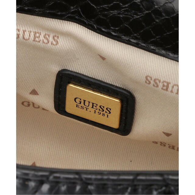 GUESS(ゲス)の【ブラック(BLA)】(W)DEMA Mini Crossbody Flap レディースのバッグ(ハンドバッグ)の商品写真