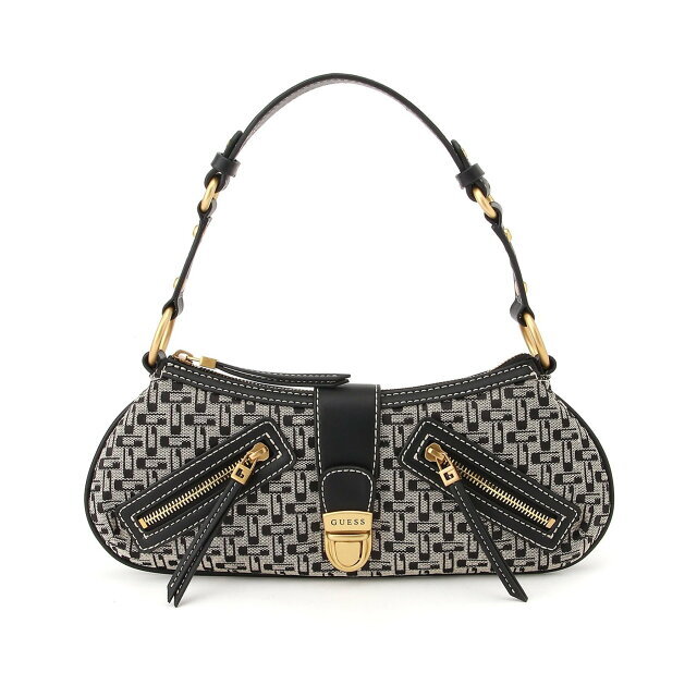 GUESS(ゲス)の【ブラック(BLO)】GUESS ハンドバッグ (W)BELLE Vintage Shoulder Bag レディースのバッグ(ショルダーバッグ)の商品写真