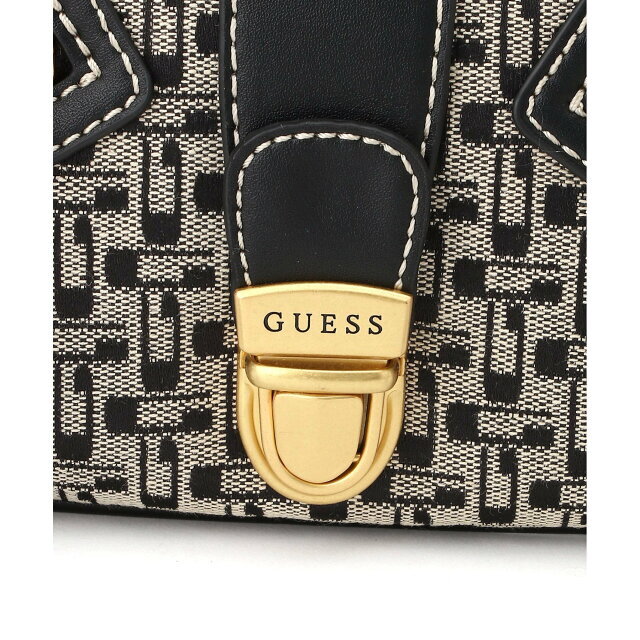 GUESS(ゲス)の【ブラック(BLO)】GUESS ハンドバッグ (W)BELLE Vintage Shoulder Bag レディースのバッグ(ショルダーバッグ)の商品写真