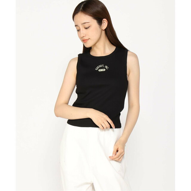 【ブラック(BLK)】(W)Arch Logo Tank top