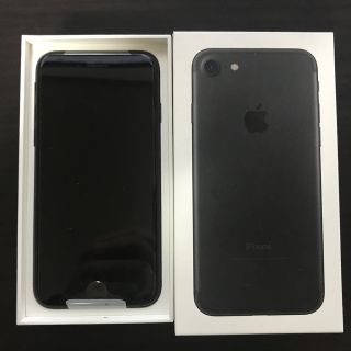 iPhone - iphone7 32gb black 新品 未使用 docomo SIMフリーの通販 by