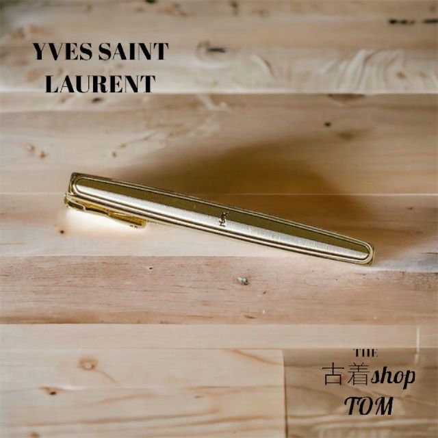 Yves Saint Laurent　イヴサンローラン　ネクタイピン　ゴールド