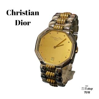 クリスチャンディオール(Christian Dior)のdior クリスチャンディオール　腕時計　ゴールド(腕時計)