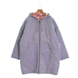 PETIT BATEAU プチバトー ダウンコート F 紺x白ボーダー www