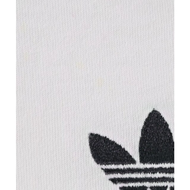 adidas(アディダス)のadidas アディダス Tシャツ・カットソー OT(XL位) 白 【古着】【中古】 レディースのトップス(カットソー(半袖/袖なし))の商品写真