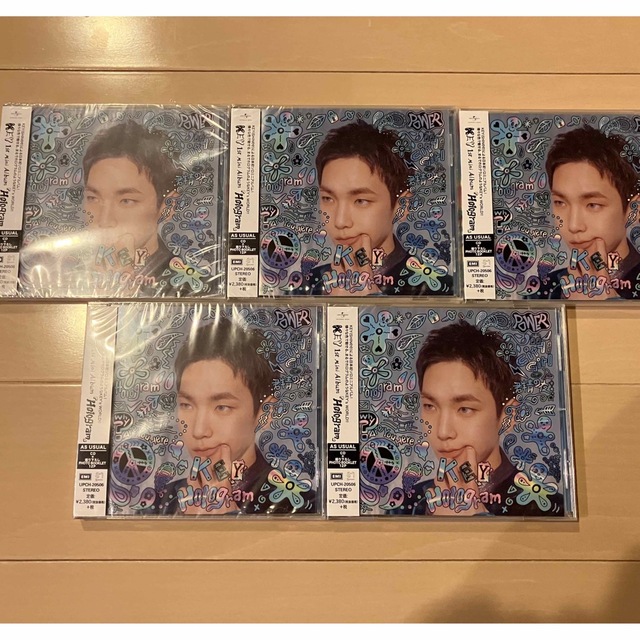 新品 KEY (SHINee) Hologram AS USUAL 5枚セット