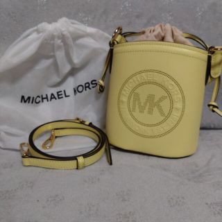 MICHAEL KORS ショルダーバック イエロー 春 夏 キャンバス 麻 | unimac.az