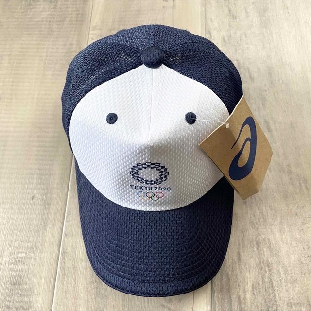 asics(アシックス)の【新品未使用・タグ付き】アシックス 東京オリンピック2020 キャップ 帽子 メンズの帽子(キャップ)の商品写真