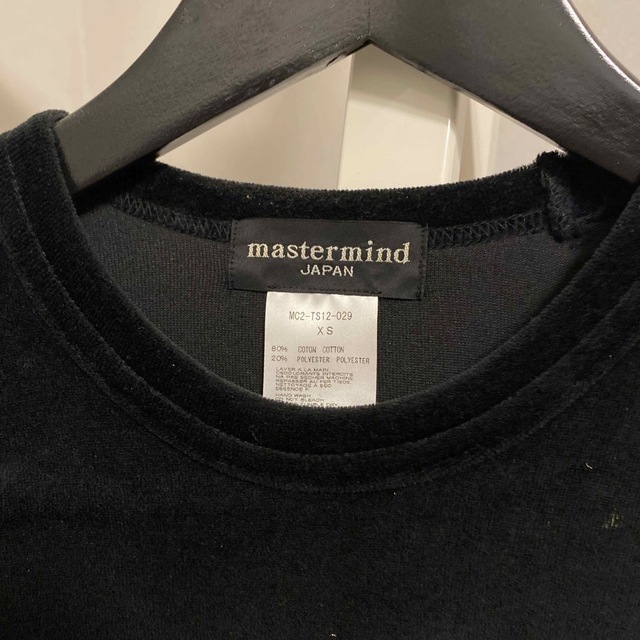 mastermind JAPAN(マスターマインドジャパン)のmastermind  japan ベロアカットソー メンズのトップス(Tシャツ/カットソー(半袖/袖なし))の商品写真