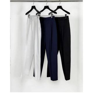 Drawer - yori ピンタックストレッチパンツ 36 タグ同封しますの通販