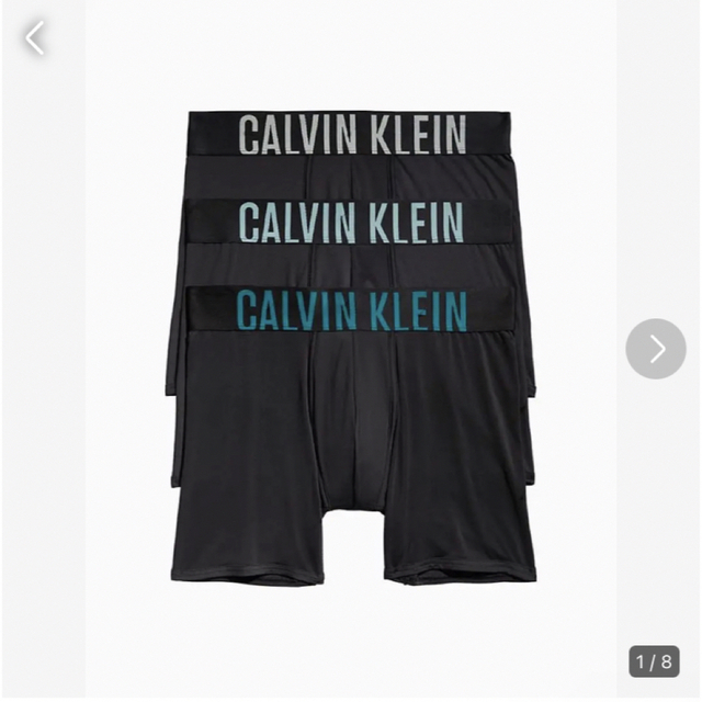 Calvin Klein(カルバンクライン)の新品　CALVIN KLEIN カルバンクライン ボクサーパンツ　XS 下着 メンズのアンダーウェア(ボクサーパンツ)の商品写真