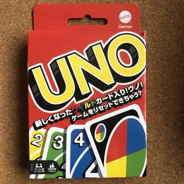 UNO  ウノ　カードゲーム　新品 エンタメ/ホビーのテーブルゲーム/ホビー(トランプ/UNO)の商品写真