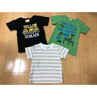 サンカンシオン(3can4on)の【サム様専用】半袖　Tシャツ　110  5枚セット　男の子②(Tシャツ/カットソー)