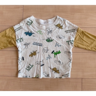 シマムラ(しまむら)の恐竜トップス90(Tシャツ/カットソー)