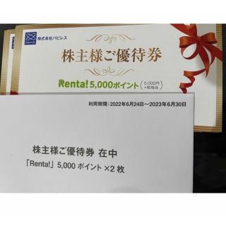 Renta 税込5500円相当ポイント(その他)