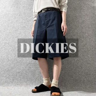 ディッキーズ(Dickies)の【ディッキーズ】ワイド ルーズ ワーク ショーツ ハーフパンツ 濃紺 W38(ショートパンツ)