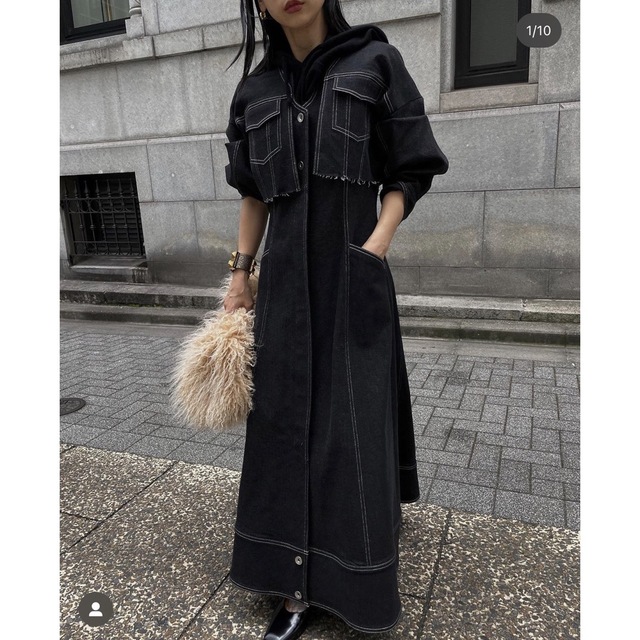 Ameri VINTAGE - UND 3WAY DENIM DRESSの通販 by 78*セール中|アメリ