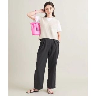 ビューティアンドユースユナイテッドアローズ(BEAUTY&YOUTH UNITED ARROWS)の【美品】BEAUTY&YOUTH UNITED ARROWSタック パンツ(その他)