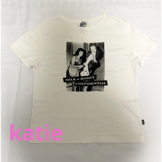 ケイティー(Katie)のkatie ケイティ　Tシャツ　美品(Tシャツ(半袖/袖なし))