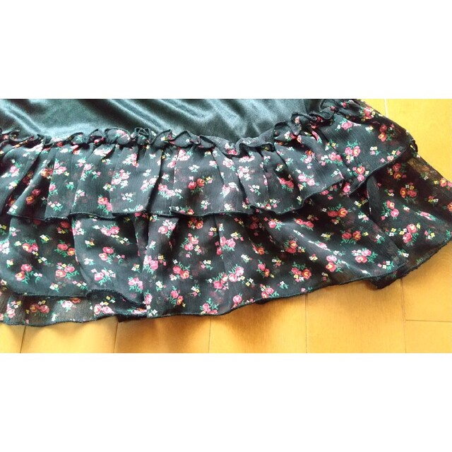 インナースカート レディースのスカート(ひざ丈スカート)の商品写真