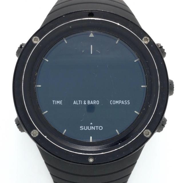 SUUNTO - SUUNTO(スント) 腕時計 - メンズ 黒の通販 by ブランディア｜スントならラクマ