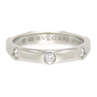 ブルガリ(BVLGARI)のブルガリ インフィニート リング #49 352002 Pt950 レディース BVLGARI [美品] 【中古】 【ジュエリー】(リング(指輪))