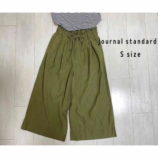 ジャーナルスタンダード(JOURNAL STANDARD)のJOURNAL STANDARD スカーチョパンツ ガウチョパンツ 36 カーキ(カジュアルパンツ)