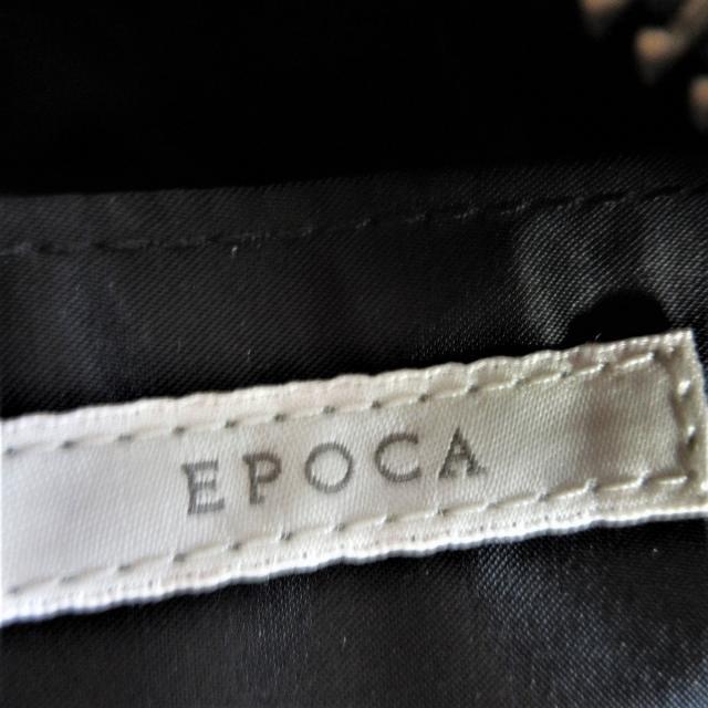 EPOCA(エポカ)のエポカ クラッチバッグ - 黒×シルバー レディースのバッグ(クラッチバッグ)の商品写真