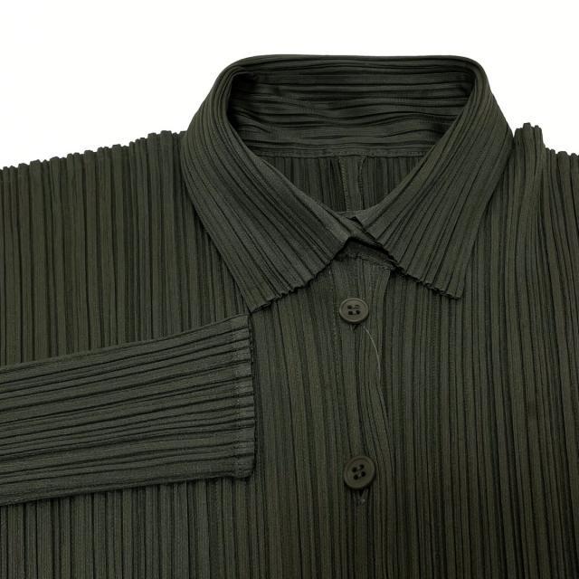 PLEATS PLEASE ISSEY MIYAKE - プリーツプリーズ 長袖シャツブラウス 3