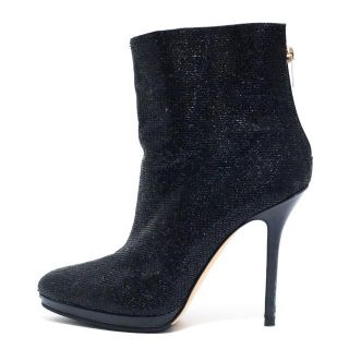 ジミーチュウ(JIMMY CHOO)のジミーチュウ ショートブーツ 38 - 黒(ブーツ)