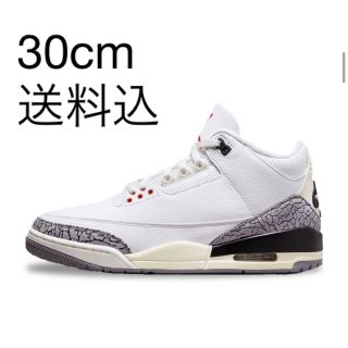 ジョーダン(Jordan Brand（NIKE）)のNike Air Jordan 3 Retro White Cement 30(スニーカー)