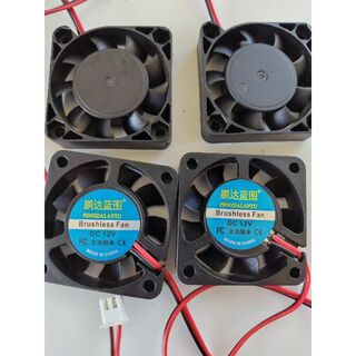 冷却ファン 3Dプリンタファン [ 12v ファン 小型 ０.０８A DCファン(アマチュア無線)