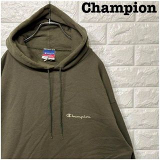 チャンピオン(Champion)のレアカラー ★チャンピオンchampionプルオーバーパーカー 刺繍ロゴゆるだぼ(パーカー)